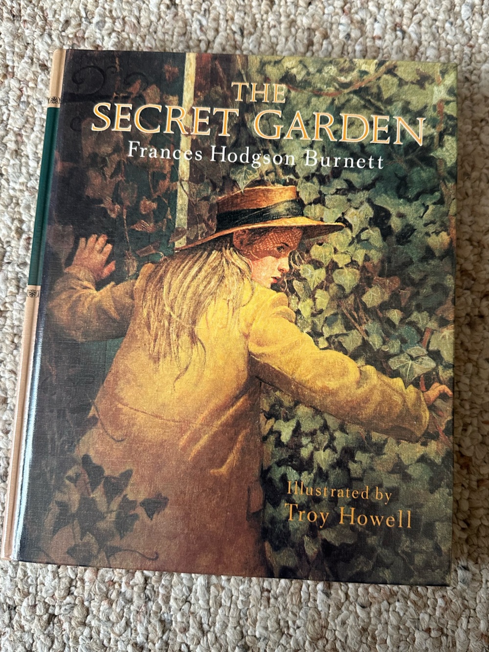 Secret Garden Decorative Hardcover Print - Yellow Cover